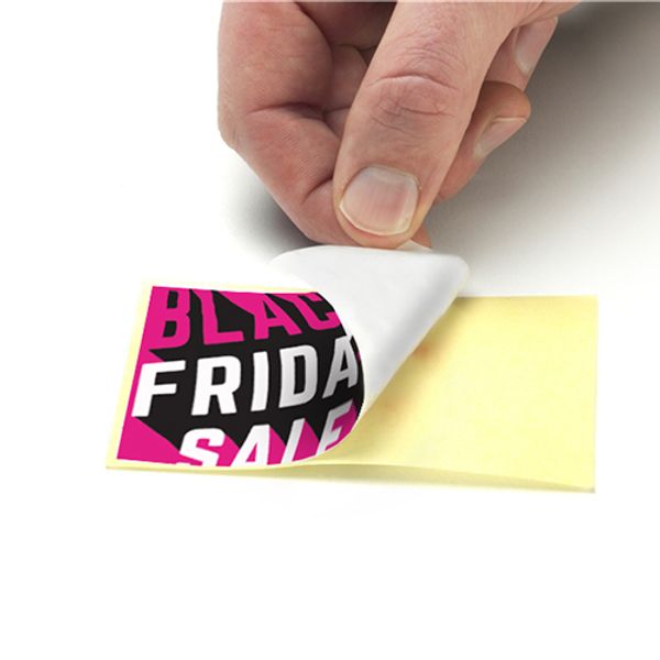 Static Cling Custom Printed Stickers